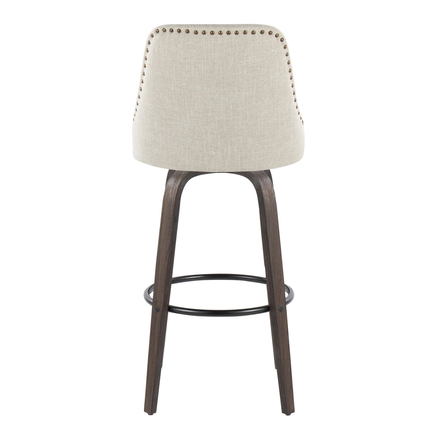 Majestic Office Furniture Marcel 30" Fixed-Height Barstool - Set of 2