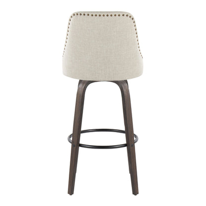 Majestic Office Furniture Marcel 30" Fixed-Height Barstool - Set of 2