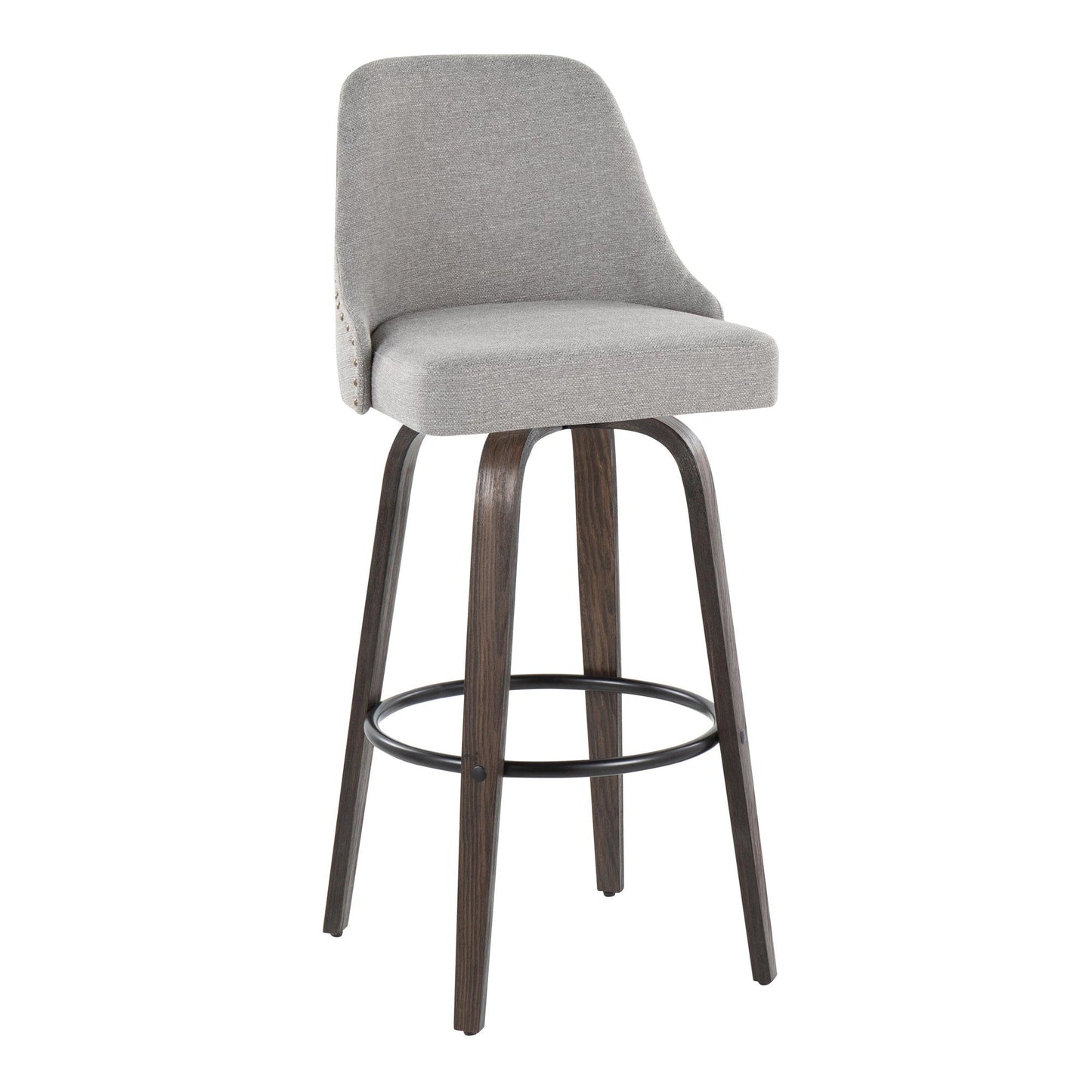 Majestic Office Furniture Marcel 30" Fixed-Height Barstool - Set of 2