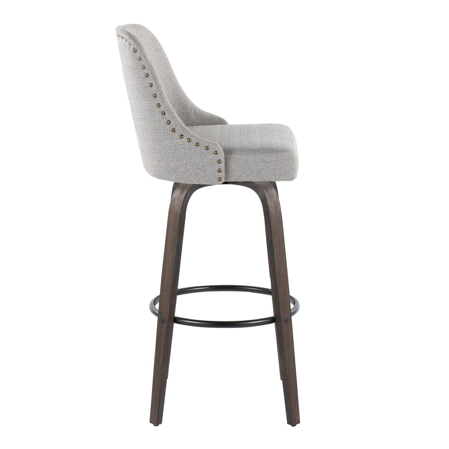 Majestic Office Furniture Marcel 30" Fixed-Height Barstool - Set of 2