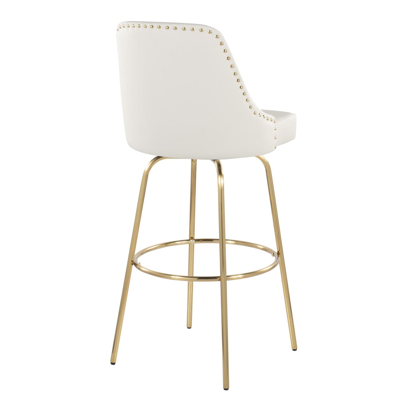 Majestic Office Furniture Marcel 30" Fixed-Height Barstool - Set of 2