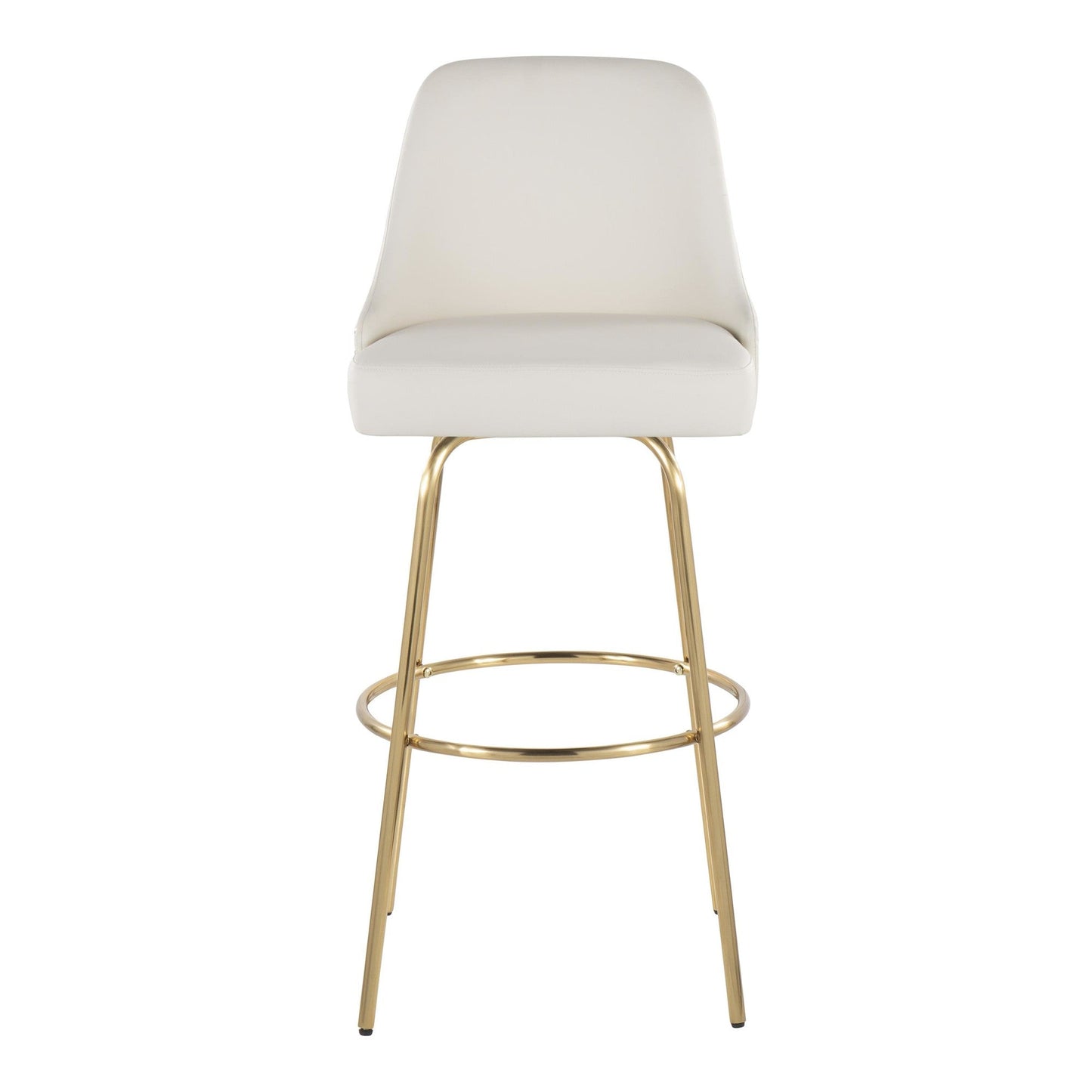 Majestic Office Furniture Marcel 30" Fixed-Height Barstool - Set of 2