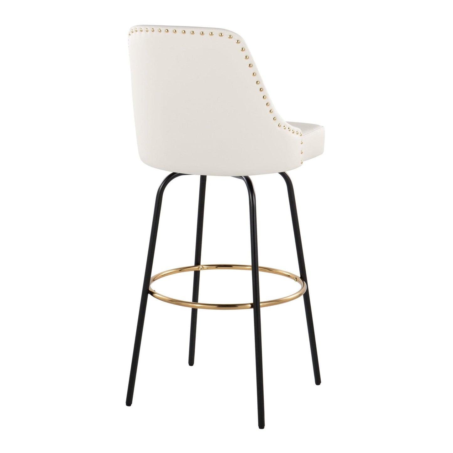Majestic Office Furniture Marcel 30" Fixed-Height Barstool - Set of 2