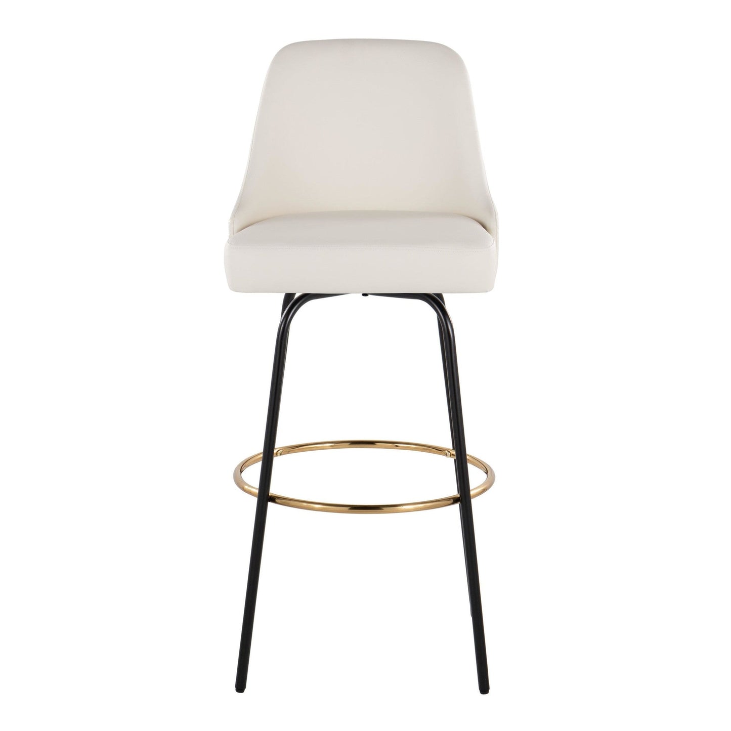 Majestic Office Furniture Marcel 30" Fixed-Height Barstool - Set of 2