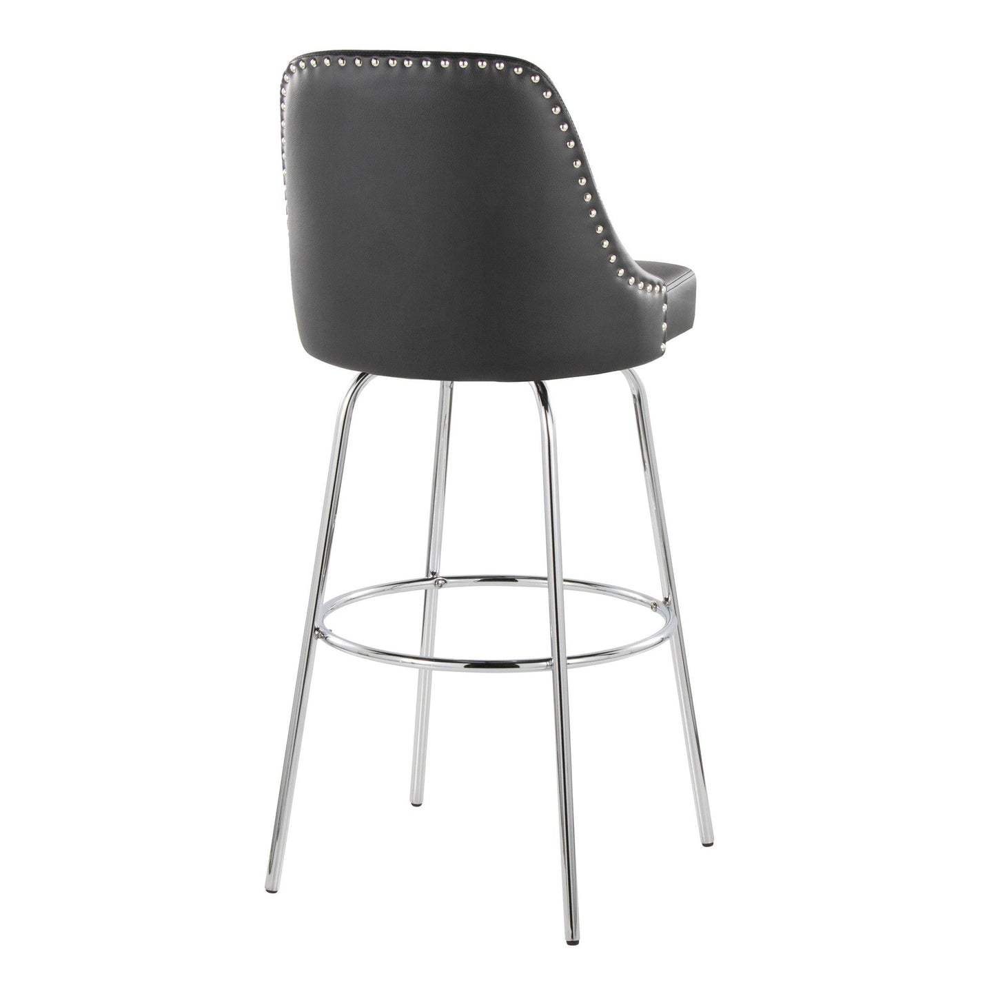 Majestic Office Furniture Marcel 30" Fixed-Height Barstool - Set of 2