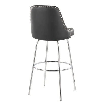 Majestic Office Furniture Marcel 30" Fixed-Height Barstool - Set of 2