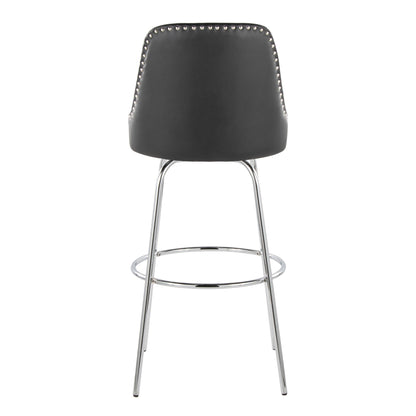 Majestic Office Furniture Marcel 30" Fixed-Height Barstool - Set of 2