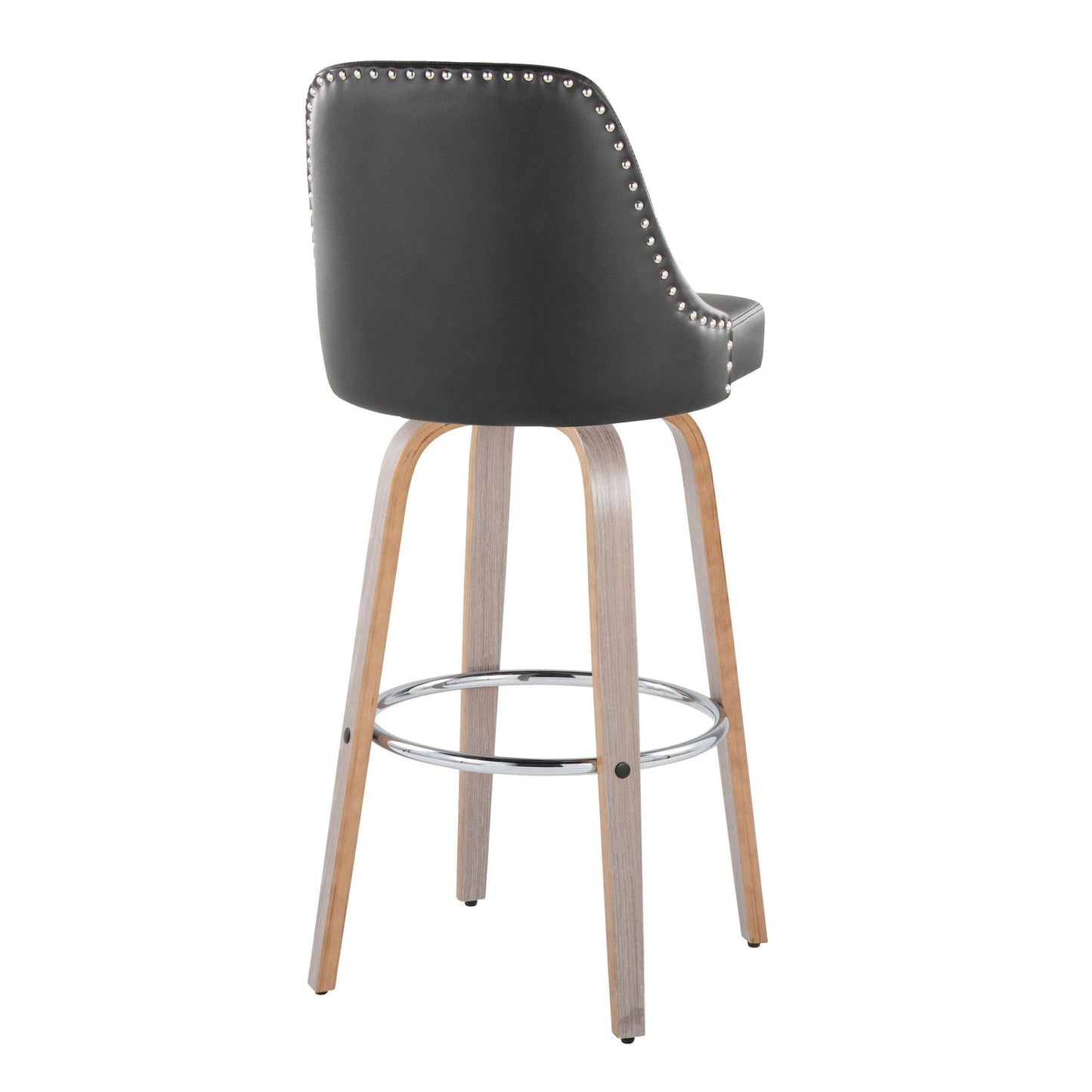 Majestic Office Furniture Marcel 30" Fixed-Height Barstool - Set of 2