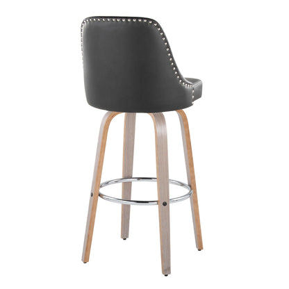 Majestic Office Furniture Marcel 30" Fixed-Height Barstool - Set of 2
