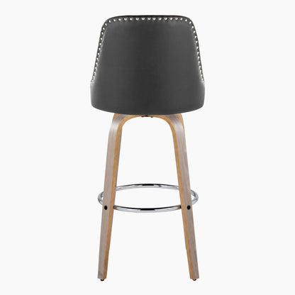 Majestic Office Furniture Marcel 30" Fixed-Height Barstool - Set of 2