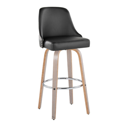 Majestic Office Furniture Marcel 30" Fixed-Height Barstool - Set of 2