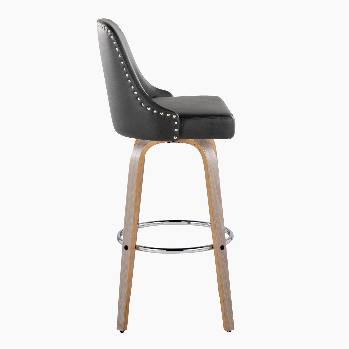 Majestic Office Furniture Marcel 30" Fixed-Height Barstool - Set of 2