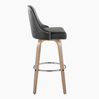 Majestic Office Furniture Marcel 30" Fixed-Height Barstool - Set of 2