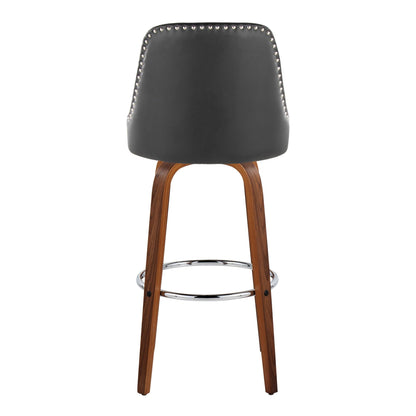 Majestic Office Furniture Marcel 30" Fixed-Height Barstool - Set of 2