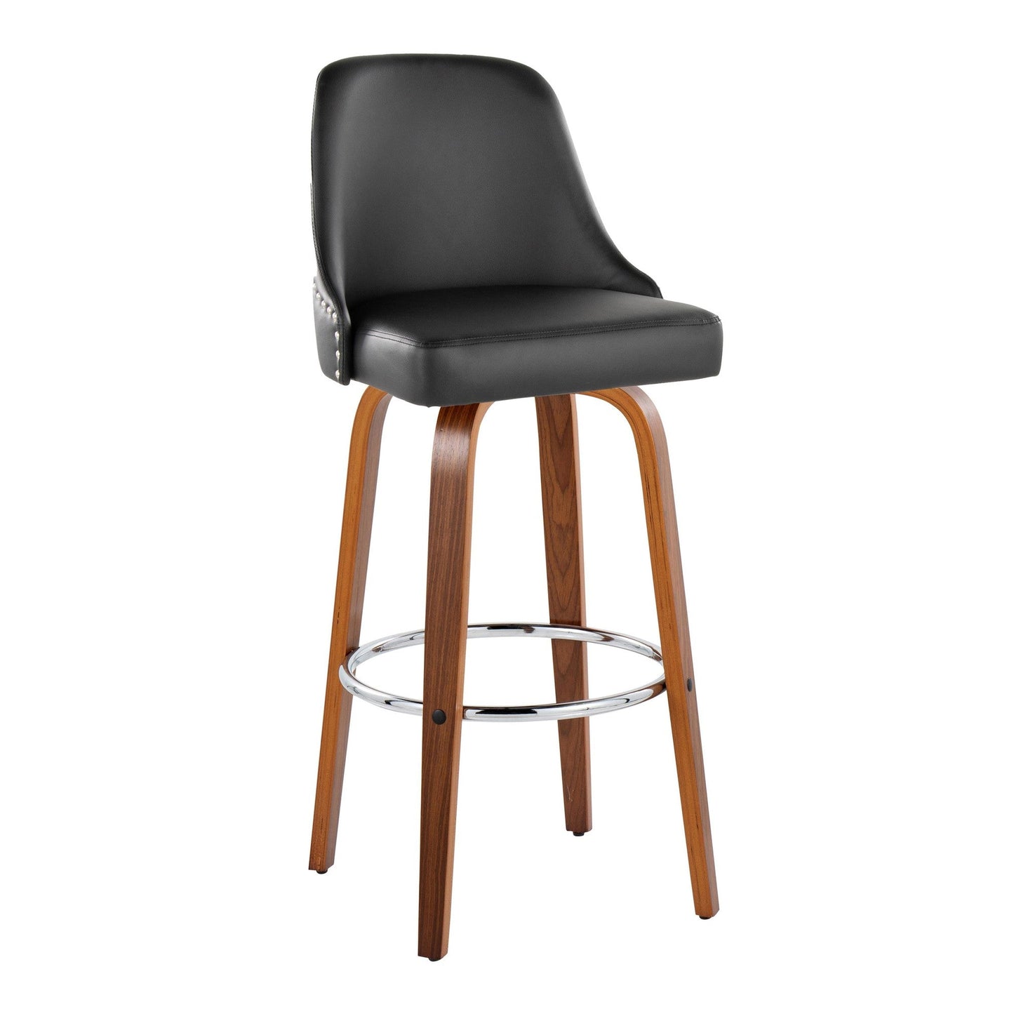 Majestic Office Furniture Marcel 30" Fixed-Height Barstool - Set of 2