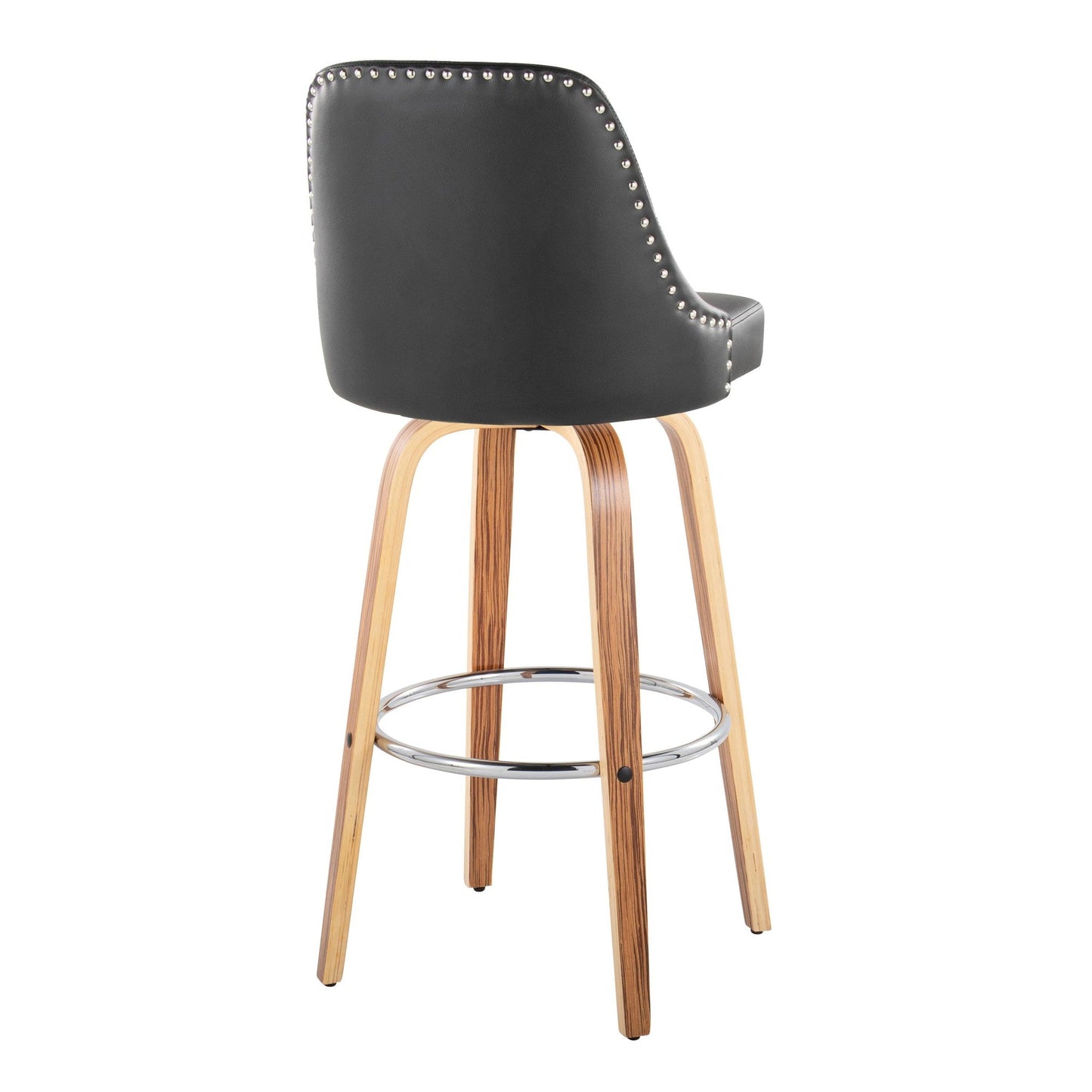 Majestic Office Furniture Marcel 30" Fixed-Height Barstool - Set of 2