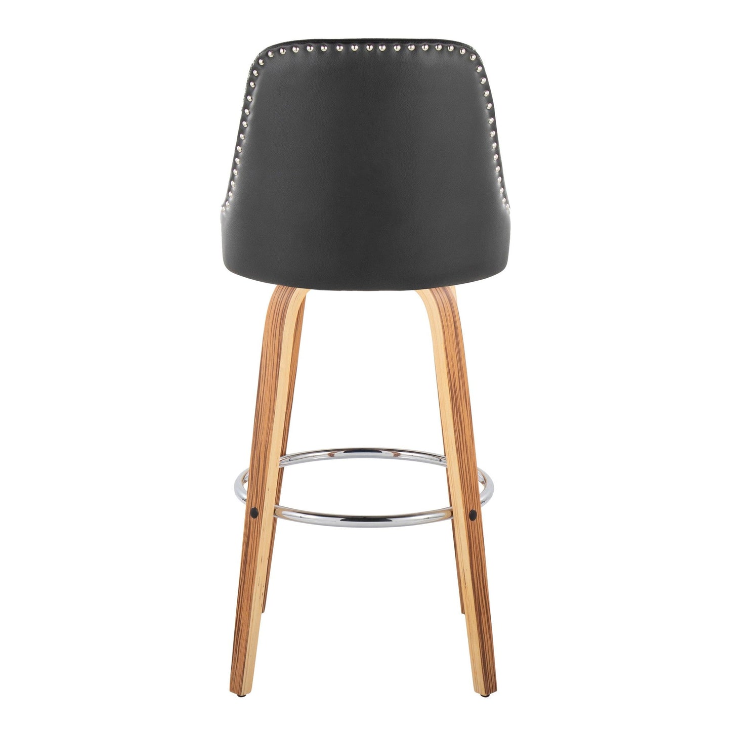 Majestic Office Furniture Marcel 30" Fixed-Height Barstool - Set of 2