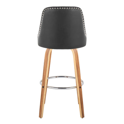 Majestic Office Furniture Marcel 30" Fixed-Height Barstool - Set of 2