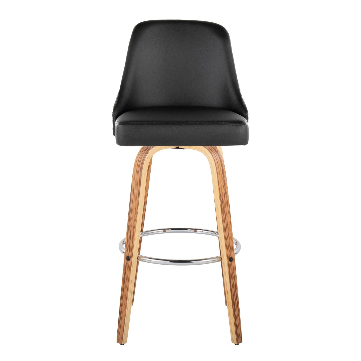 Majestic Office Furniture Marcel 30" Fixed-Height Barstool - Set of 2