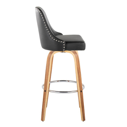 Majestic Office Furniture Marcel 30" Fixed-Height Barstool - Set of 2