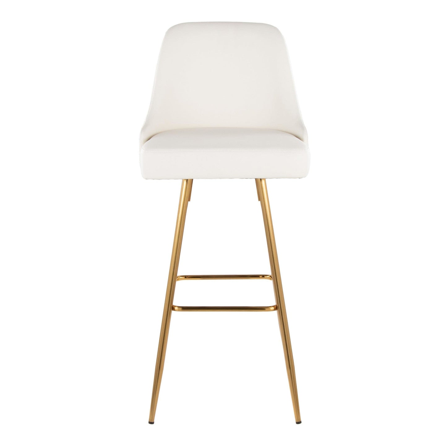 Majestic Office Furniture Marcel 30" Fixed-Height Barstool - Set of 2