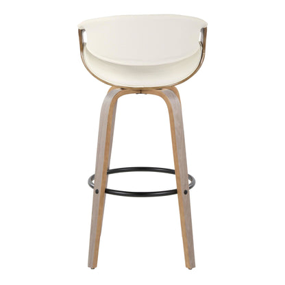 Majestic Office Furniture 30" Fixed-Height Barstool - Set of 2