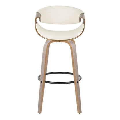Majestic Office Furniture 30" Fixed-Height Barstool - Set of 2