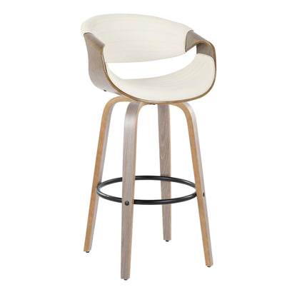 Majestic Office Furniture 30" Fixed-Height Barstool - Set of 2