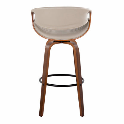 Majestic Office Furniture 30" Fixed-Height Barstool - Set of 2
