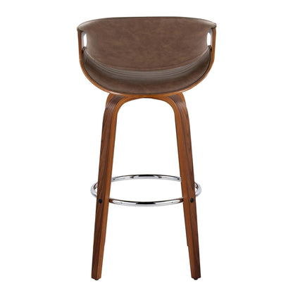 Majestic Office Furniture 30" Fixed-Height Barstool - Set of 2