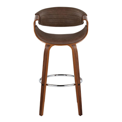Majestic Office Furniture 30" Fixed-Height Barstool - Set of 2