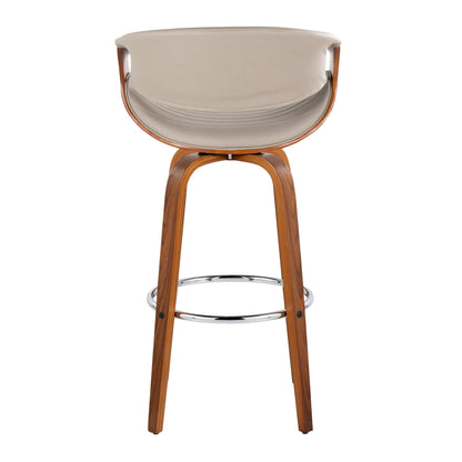 Majestic Office Furniture 30" Fixed-Height Barstool - Set of 2