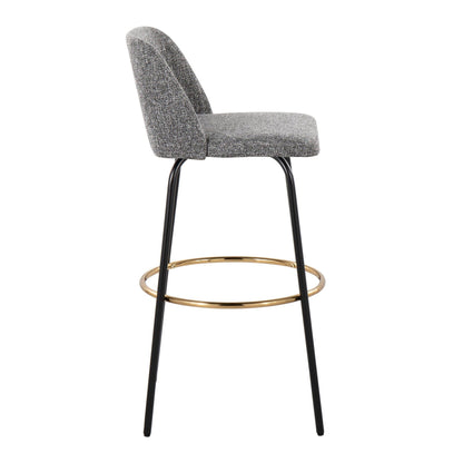 Majestic Office Furniture 30" Fixed-Height Barstool - Set of 2