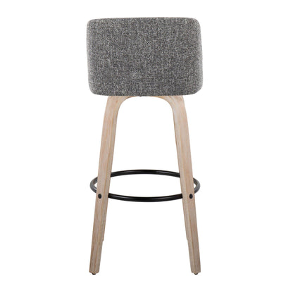 Majestic Office Furniture 30" Fixed-Height Barstool - Set of 2