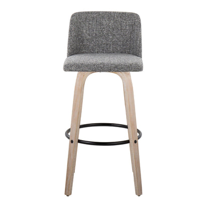 Majestic Office Furniture 30" Fixed-Height Barstool - Set of 2