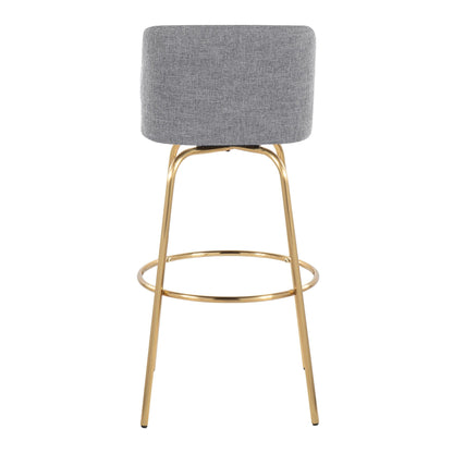 Majestic Office Furniture 30" Fixed-Height Barstool - Set of 2