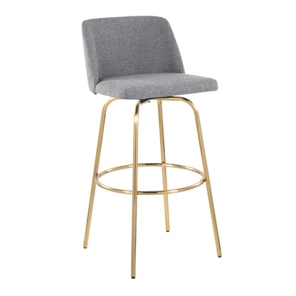 Majestic Office Furniture 30" Fixed-Height Barstool - Set of 2