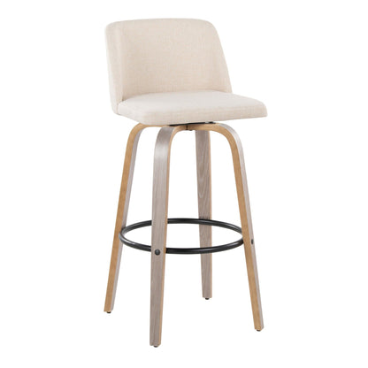 Majestic Office Furniture 30" Fixed-Height Barstool - Set of 2