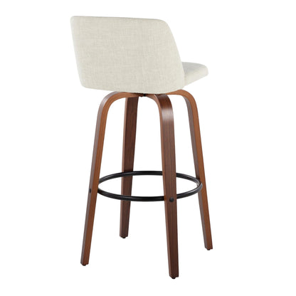 Majestic Office Furniture 30" Fixed-Height Barstool - Set of 2