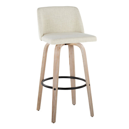 Majestic Office Furniture 30" Fixed-Height Barstool - Set of 2