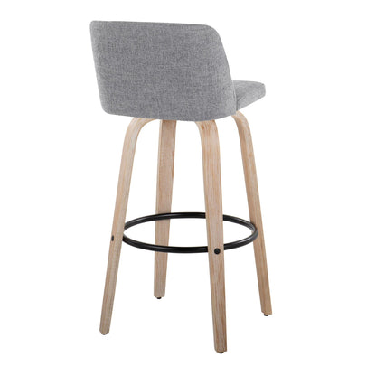 Majestic Office Furniture 30" Fixed-Height Barstool - Set of 2