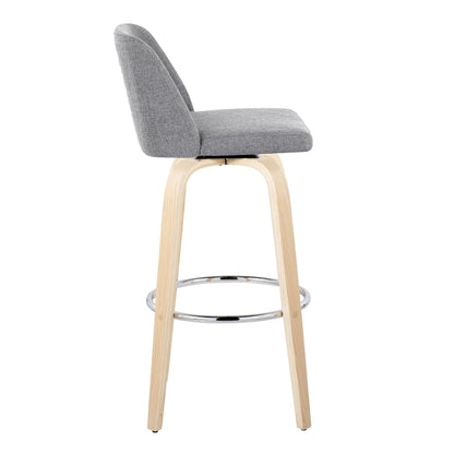 Majestic Office Furniture 30" Fixed-Height Barstool - Set of 2