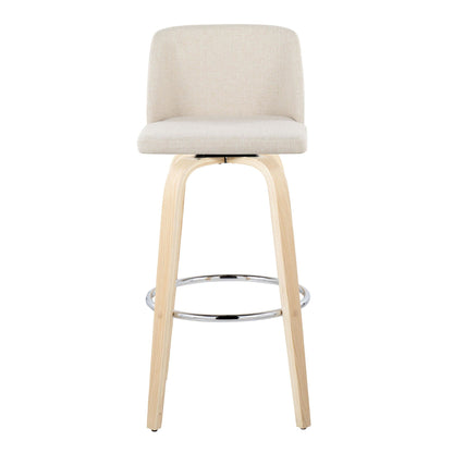 Majestic Office Furniture 30" Fixed-Height Barstool - Set of 2