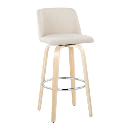 Majestic Office Furniture 30" Fixed-Height Barstool - Set of 2
