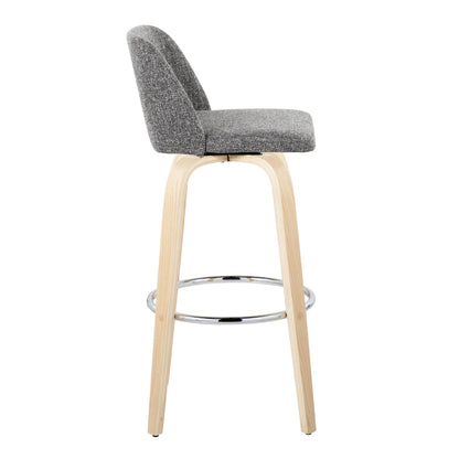 Majestic Office Furniture 30" Fixed-Height Barstool - Set of 2