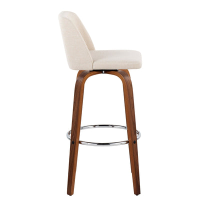 Majestic Office Furniture 30" Fixed-Height Barstool - Set of 2