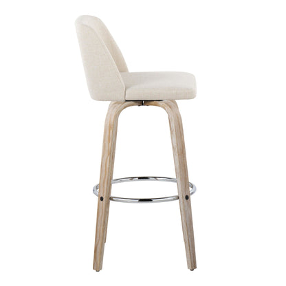 Majestic Office Furniture 30" Fixed-Height Barstool - Set of 2