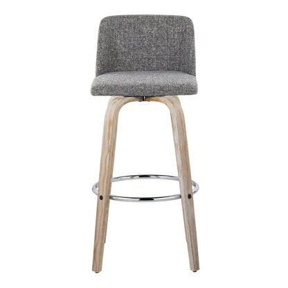 Majestic Office Furniture 30" Fixed-Height Barstool - Set of 2