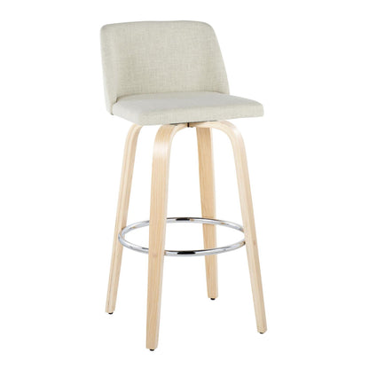 Majestic Office Furniture 30" Fixed-Height Barstool - Set of 2