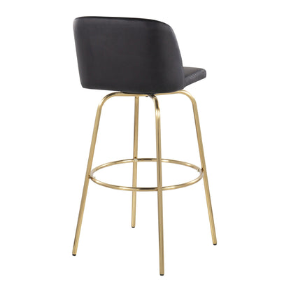 Majestic Office Furniture 30" Fixed-Height Barstool - Set of 2